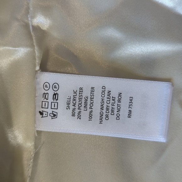 BNWOT Cynthia Rowley Faux Fur Vest - Picture 7 of 10